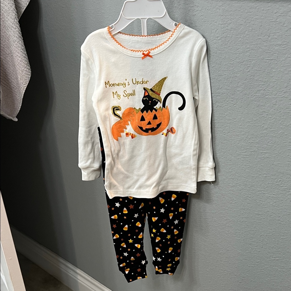 Halloween Pumpkin Kids Matching Set